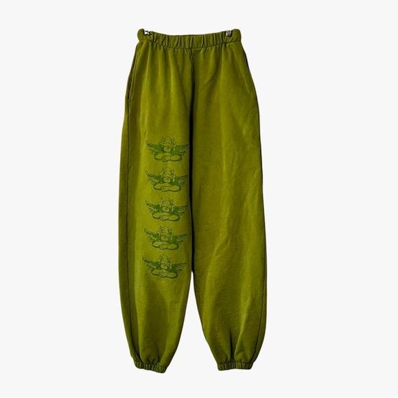 Boys Lie Pants - Boys Lie Liar Liar Cherub Graphic Sweatpants Joggers Small revolver Designer